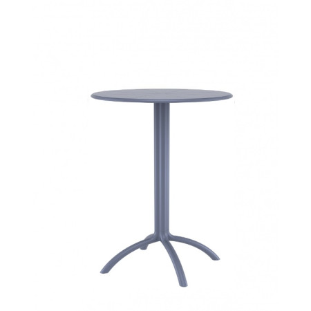 Octopus Bar* R60cm Table Dark Grey