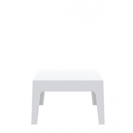 Box/T* 70x50xh.43cm Table White PL