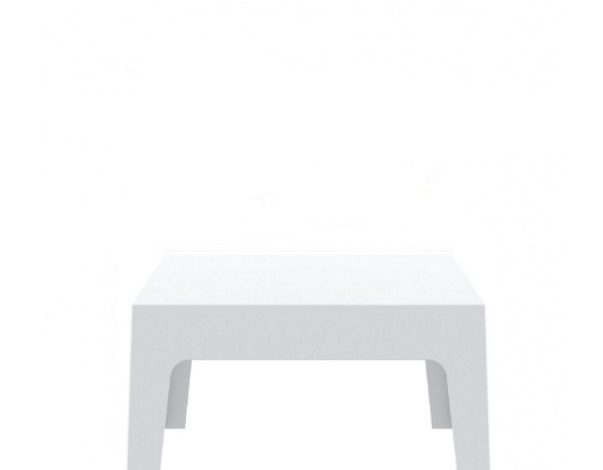 Box/T* 70x50xh.43cm Table White PL