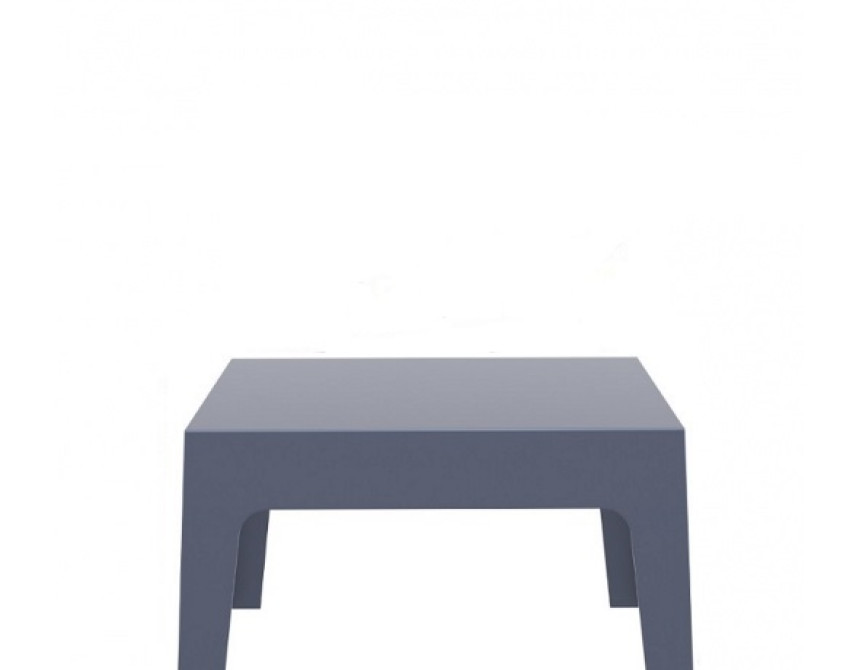Box/T* 70x50xh.43cm Table Dark Grey PL