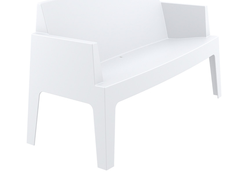 Box/D* Sofa White PL