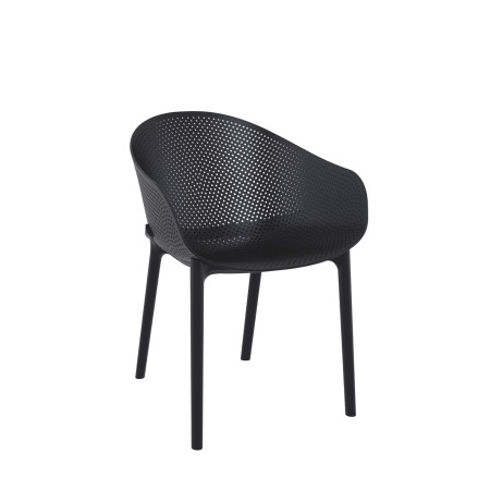 Sky* Armchair Black PL
