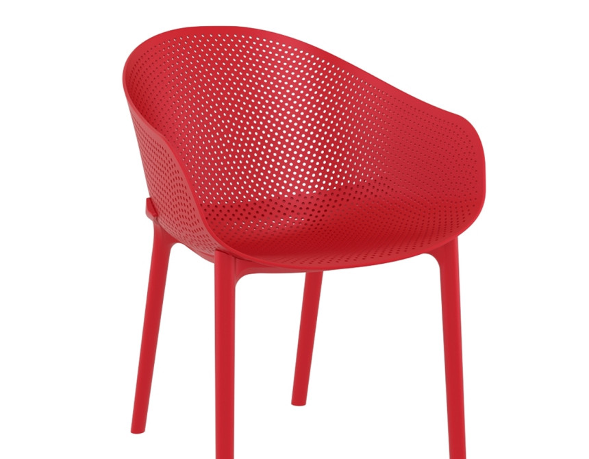 Sky* Armchair Red PL