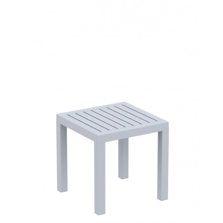 Ocean/T-45x45cm* Table Silver Grey