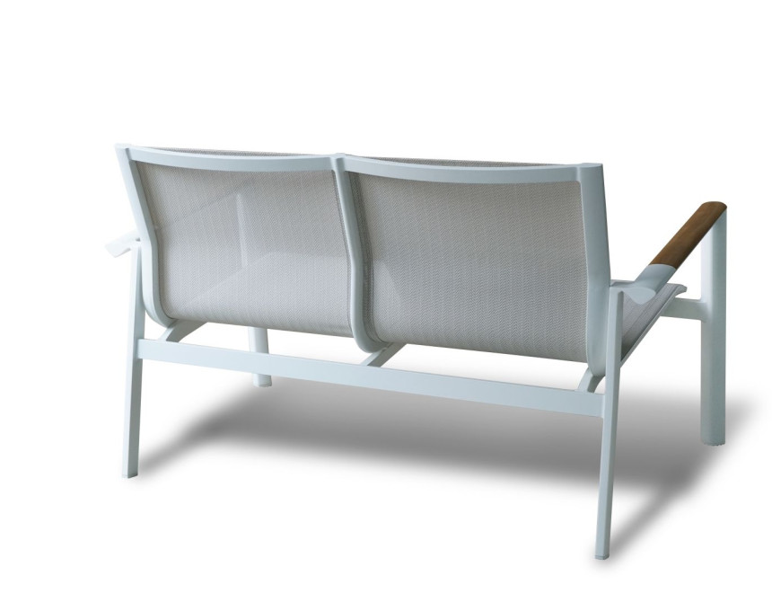 Aspen-2/White Lounge Set