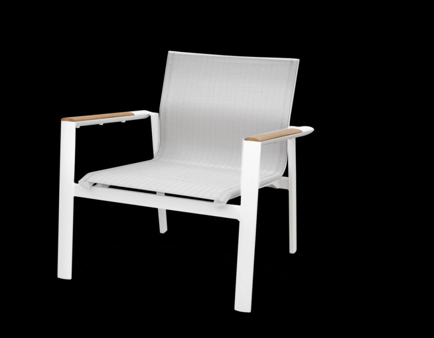 Aspen-2/White Lounge Set