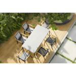 Aspen/D7-Anthracite Dining Set
