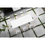 Aspen/D7-White Dining Set