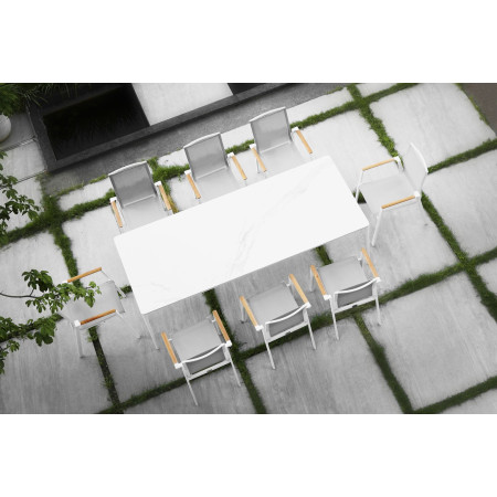 Aspen/D7-White Dining Set