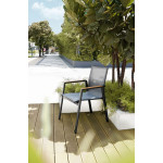 Aspen Armchair Alu Dark Grey