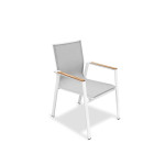 Aspen Armchair Alu White