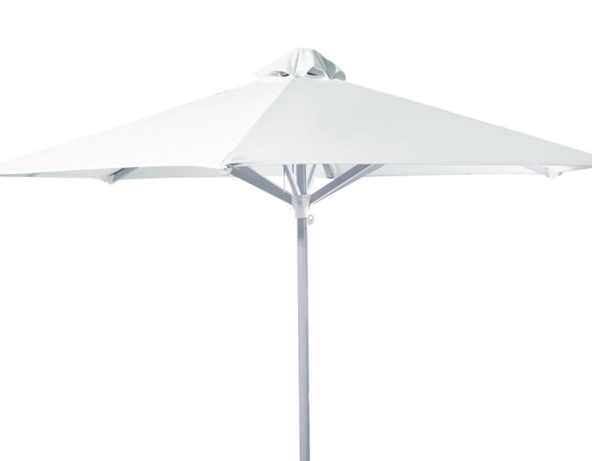 Lugano  oslash;230cm Umbrella Aluminum Silver