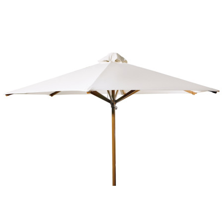 Lugano/W  oslash;230cm Aluminum Umbrella Wood Look