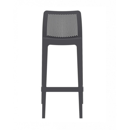 Lisa/S* Resin Barstool Anthracite