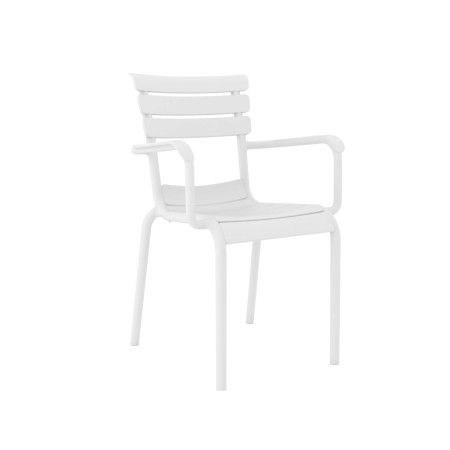 Hera/P-PL* Resin Armchair White