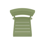 Hera/PL* Resin Chair Green