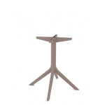 Rita/B* Resin Table Base Cappuccino