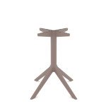 Rita/B* Resin Table Base Cappuccino