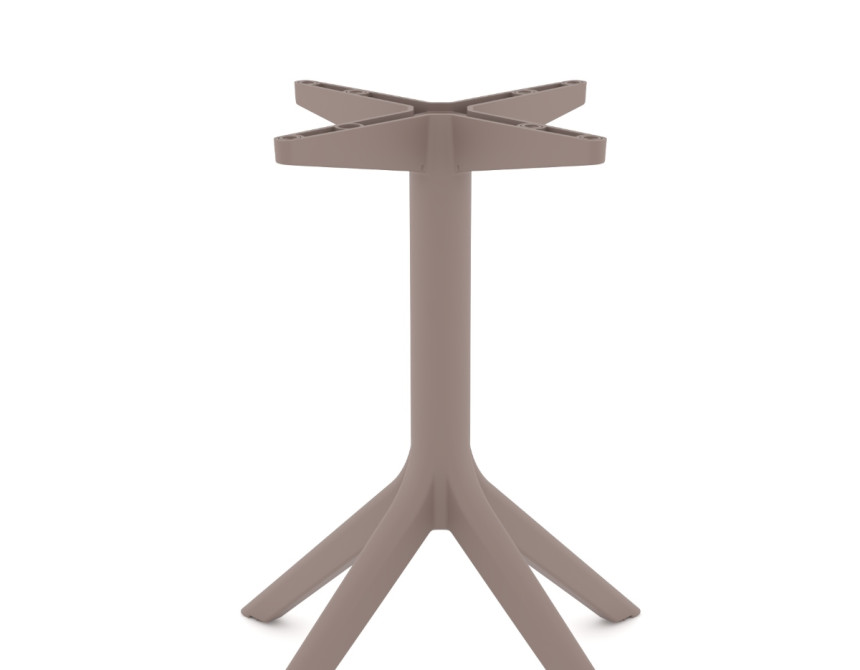Rita/B* Resin Table Base Cappuccino