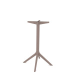 Rita/B-Bar* Resin Table Base Cappuccino
