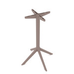 Rita/B-Bar* Resin Table Base Cappuccino