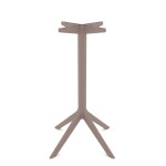 Rita/B-Bar* Resin Table Base Cappuccino