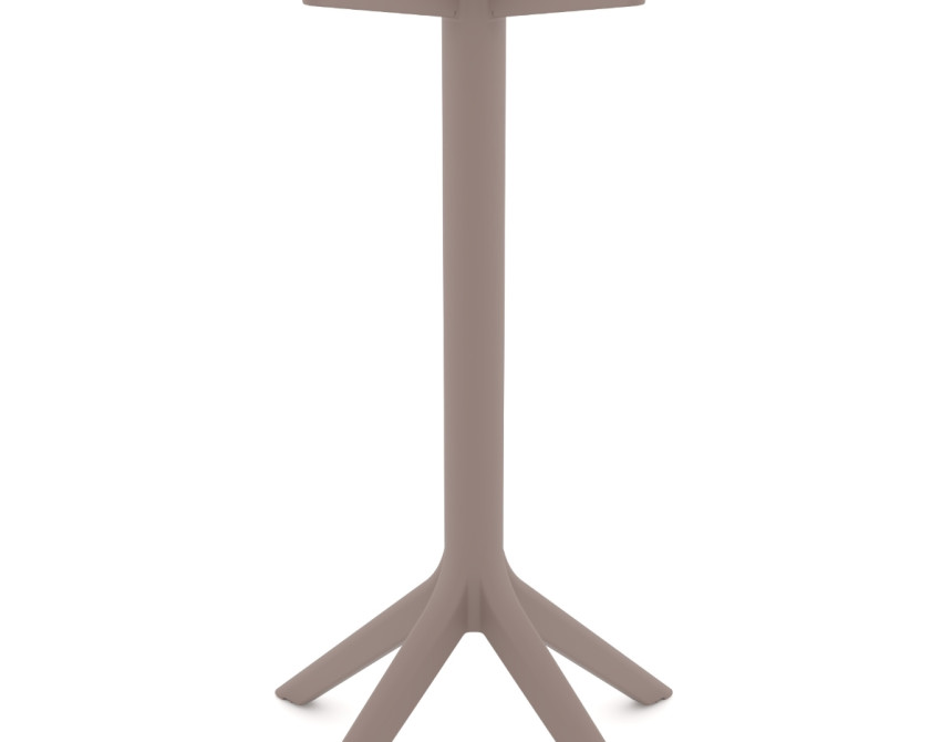 Rita/B-Bar* Resin Table Base Cappuccino