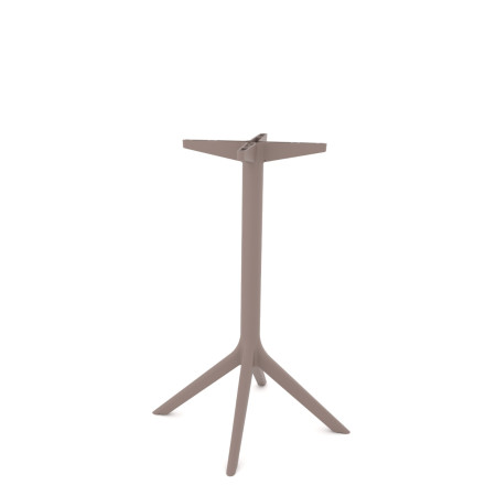 Rita/B-Bar* Resin Table Base Cappuccino