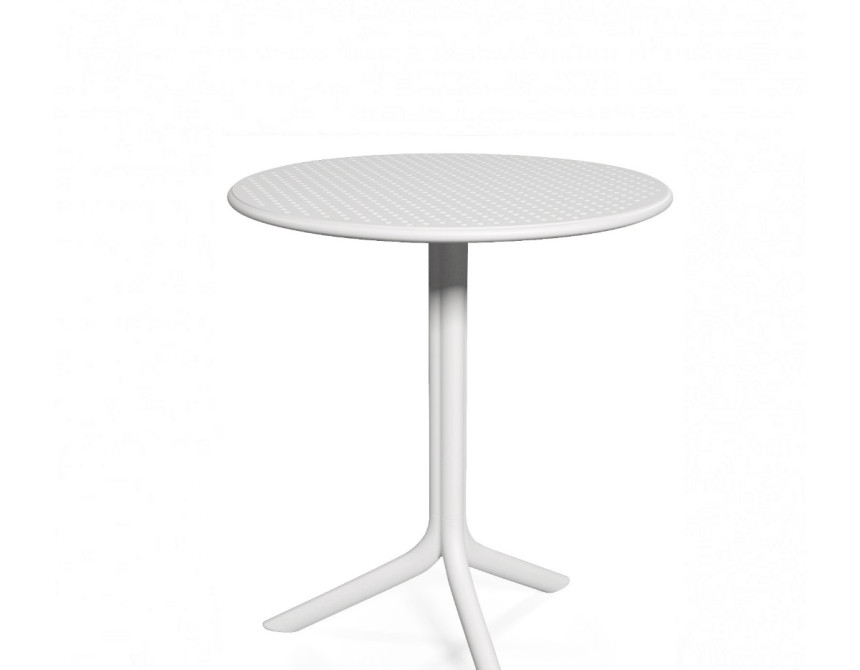 Step Φ60xY.76,5cm* Table White