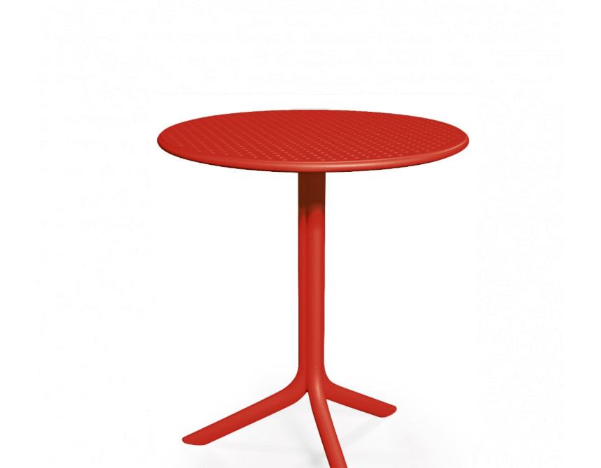 Step R60cm* Table Red