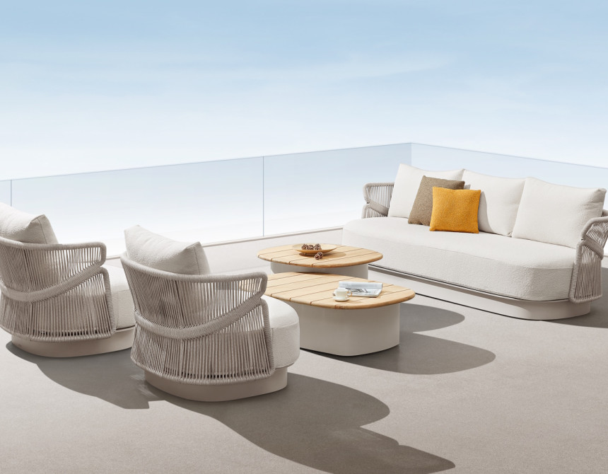 Aio-3 Taupe*, Lounge set of 6 pcs (205560)