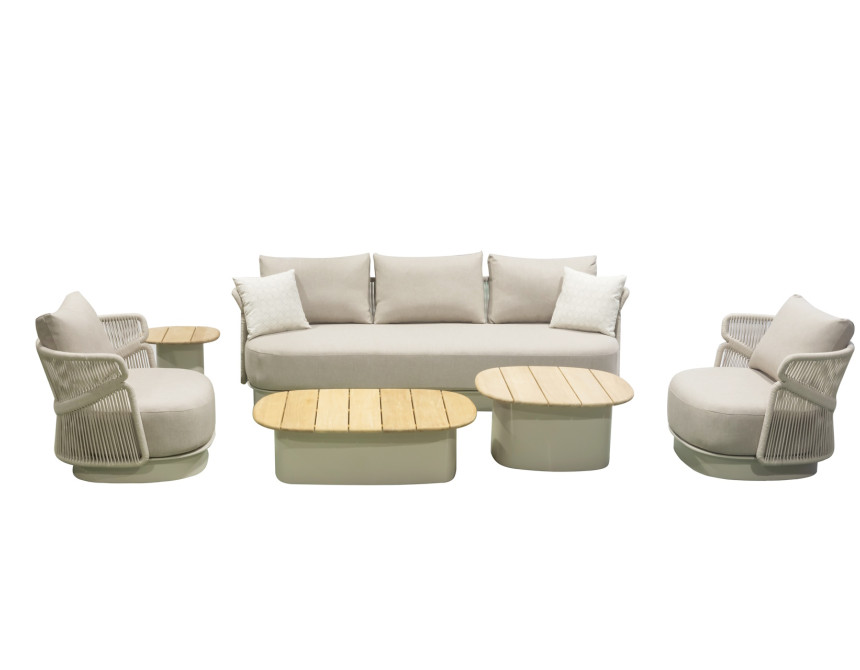 Aio-3 Taupe*, Lounge set of 6 pcs (205560)