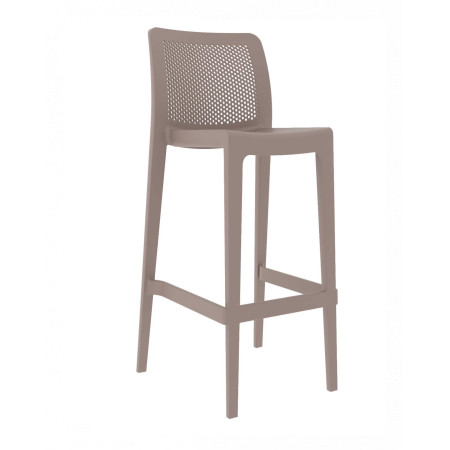 Lisa/S* Resin Barstool Cappuccino