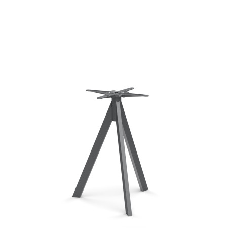 Paula-3, OUTDOOR Table-Base Black