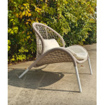 Dune/L-White Lounge Chair