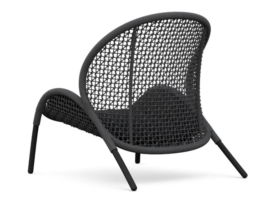 Dune/L-Anthracite Lounge Chair
