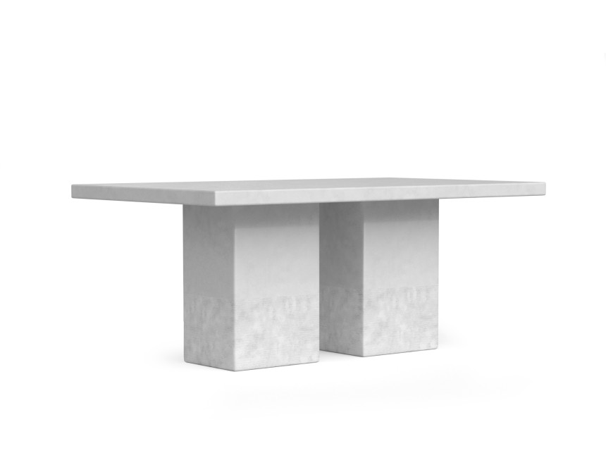 Big Sur/T-183x106xh.79,5cm Table White Rock