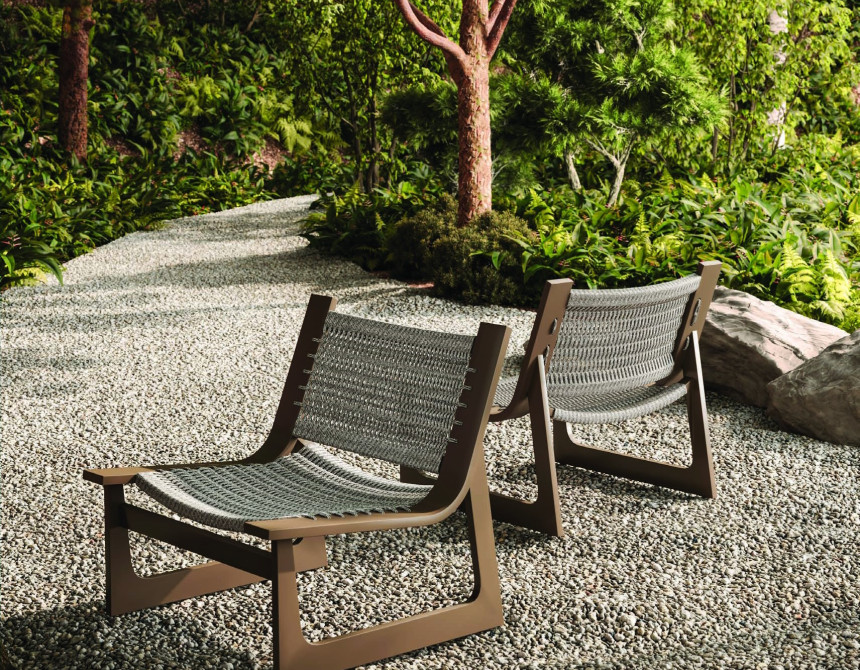 Cozumel/L Lounge Chair Bronze