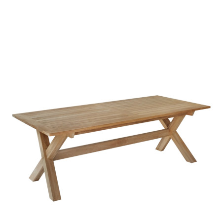 Boston/T 220x100xh.77cm Table Teak