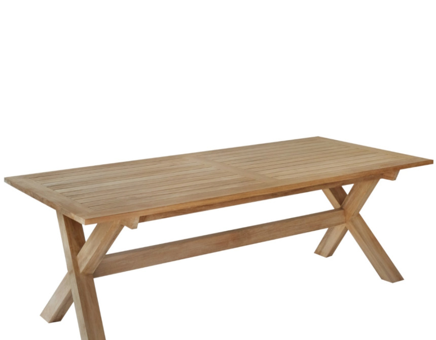 Boston/T 220x100xh.77cm Table Teak