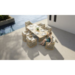 Riva/D7 Dining Set (206480)