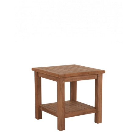 Tundan/Τ-50x50x50cm, teak side table