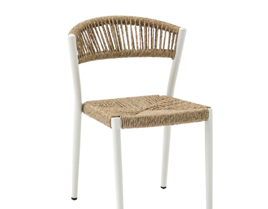 Dijon, Alu./Wicker Armchair