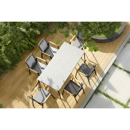 Aspen/T-180x90xh.75cm Table Anthracite