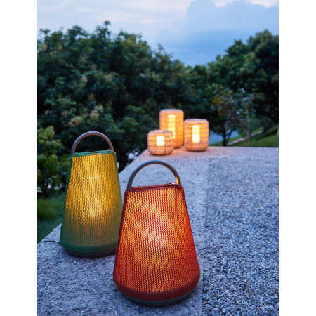Knitting Led Φ31,5xh.46,5cm Portable Lantern