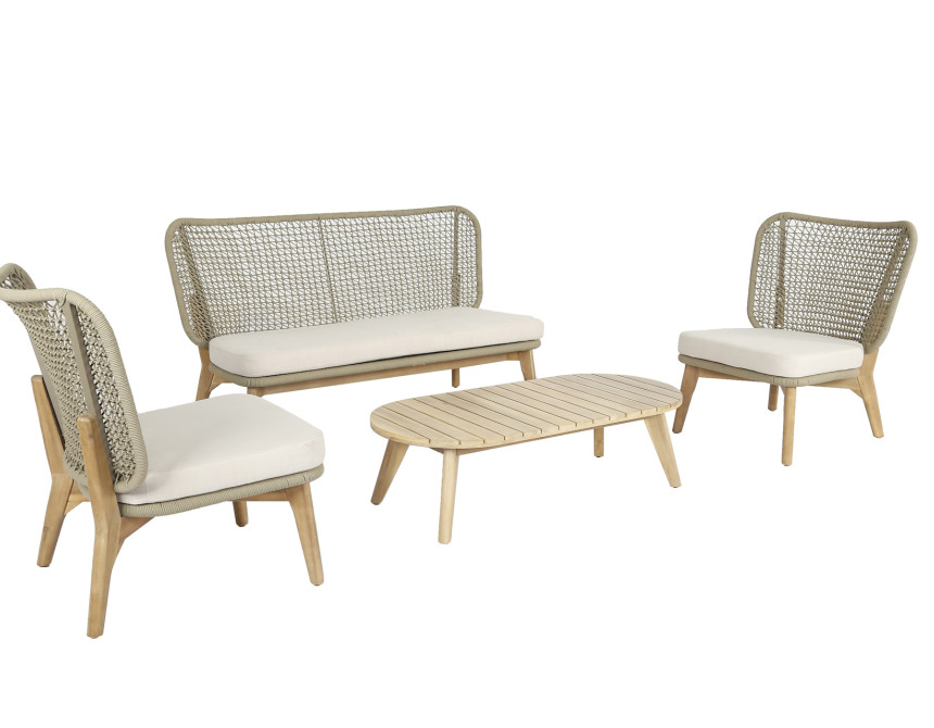 Athens-2 Lounge Set of 4pcs