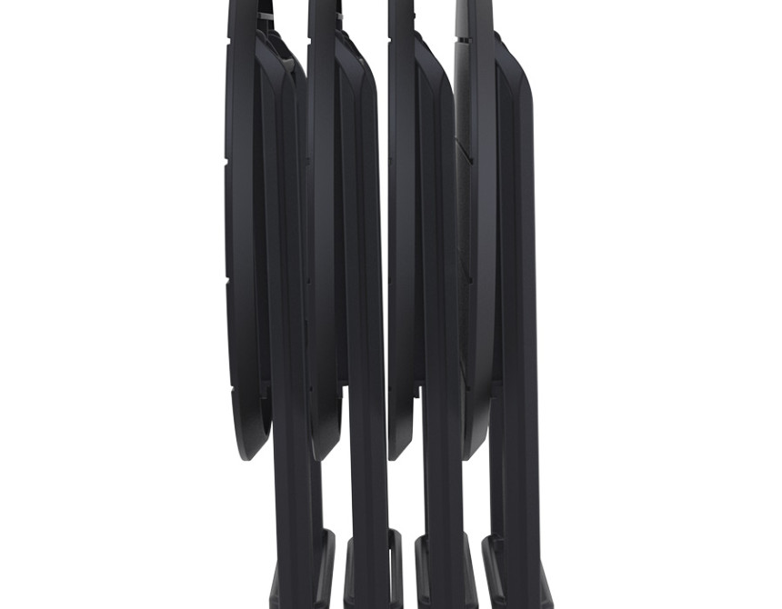 Helen/T-Φ60xh.74cm* Folding Table Black