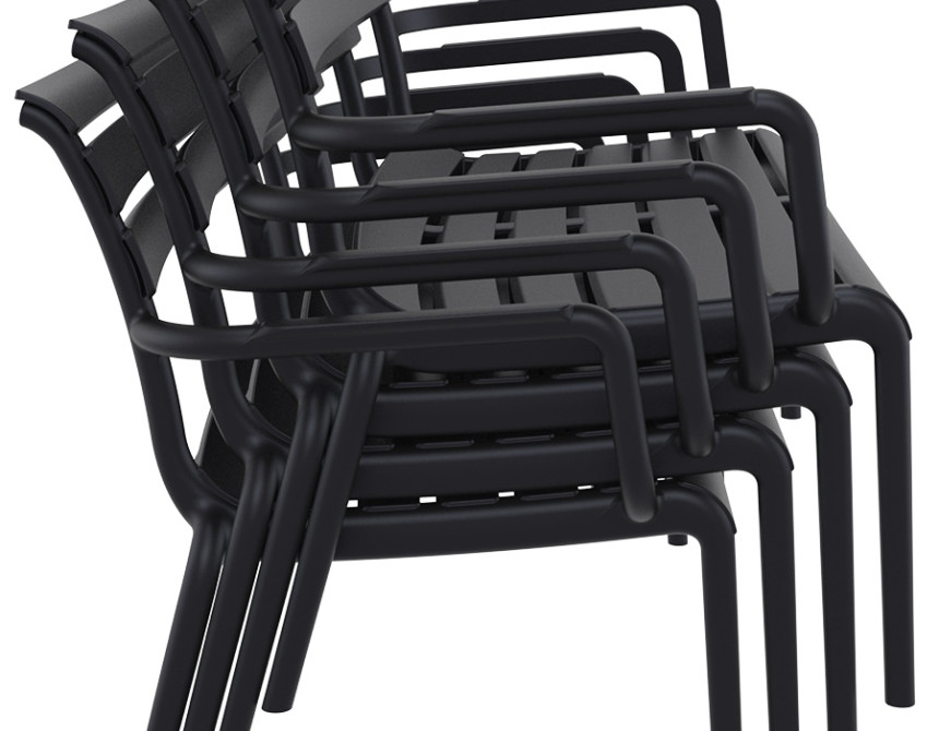 Paris/D* Sofa Black