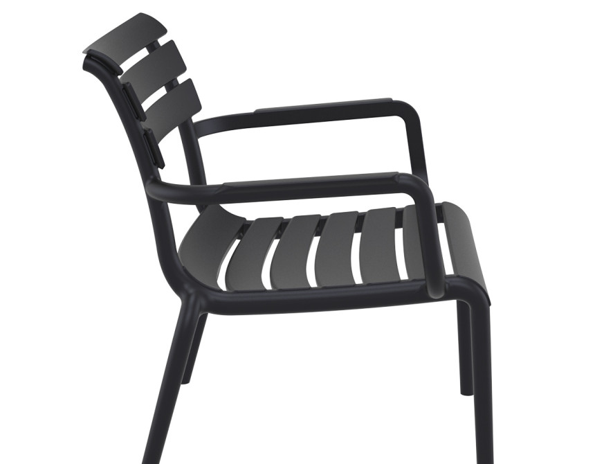 Paris/P-L* Lounge Armchair Black