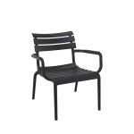 Paris/P-L* Lounge Armchair Black
